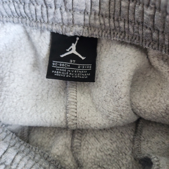 3t gray Distressed Thrashed Jordan Joggers Comfy Playclothes Basketball Street - Picture 2 of 11